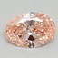 2.02 Ct. Fancy Vivid Pink Oval Lab Grown Diamond