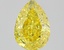 1.23 Ct. Fancy Intense Yellow Pear Lab Grown Diamond