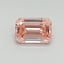 1.02 Ct. Fancy Vivid Pink Emerald Lab Grown Diamond
