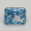 2.70 Ct. Fancy Vivid Blue Radiant Lab Grown Diamond
