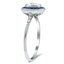 The Mallu Ring, smalltop view on a hand