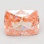 7.08 Ct. Fancy Vivid Pink Cushion Lab Grown Diamond