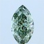 1.01 Ct. Fancy Vivid Green Marquise Lab Grown Diamond