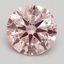 1.51 Ct. Fancy Intense Pink Round Lab Grown Diamond