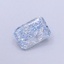 1.00 Ct. Fancy Light  Blue Radiant Lab Grown Diamond