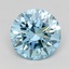1.33 Ct. Fancy Vivid  Blue Round Lab Grown Diamond