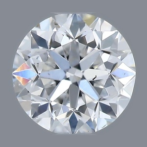 Round diamond — real photo