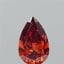 1.01 Ct. Fancy Vivid Orange Pear Lab Grown Diamond