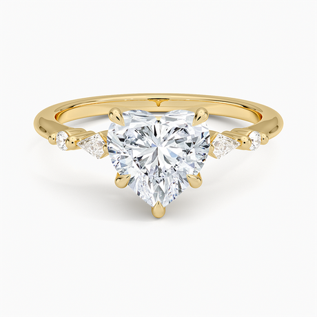 18K Yellow Gold Soraya Diamond Ring
