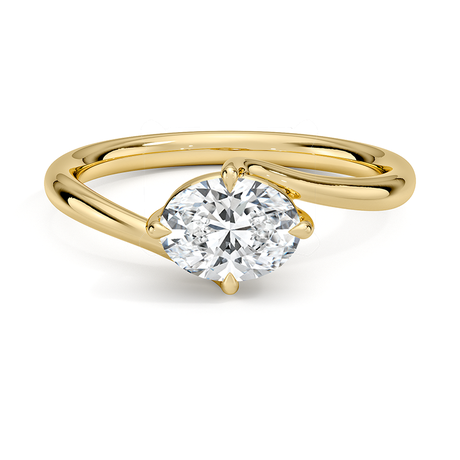 East-West Atelier Diamond Ring