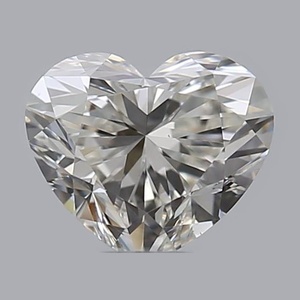 Heart diamond — real photo