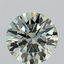 2.21 Ct. Fancy Intense Green Round Lab Grown Diamond