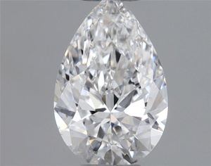 Pear diamond — real photo