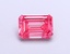 1.54 Ct. Fancy Vivid Pink Emerald Lab Grown Diamond