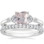 18K White Gold Verbena Diamond Ring with Luxe Amelie Diamond Ring (1/2 ct. tw.)