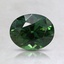 7.1x5.7mm Unheated Teal Oval Sapphire