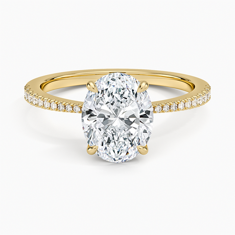 14K Yellow Gold Elena Diamond Ring