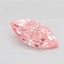 2.11 Ct. Fancy Vivid Pink Marquise Lab Grown Diamond