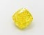 2.04 Ct. Fancy Vivid Yellow Cushion Lab Grown Diamond