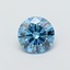 1.02 Ct. Fancy Vivid  Blue Round Lab Grown Diamond