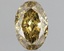 1.09 Ct. Fancy Intense Grayish Yellow Oval Lab Grown Diamond