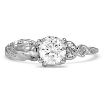Custom Octopus Inspired Diamond Ring