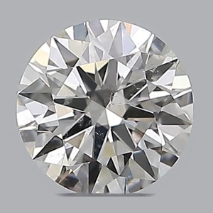 Round diamond — real photo