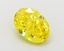 1.03 Ct. Fancy Vivid Yellow Oval Lab Grown Diamond