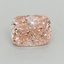 2.08 Ct. Fancy Intense Pink Cushion Lab Grown Diamond