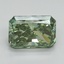 2.01 Ct. Fancy Vivid Pacific Green Radiant Lab Grown Diamond