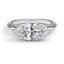 Custom Semi-Bezel Marquise Diamond Ring
