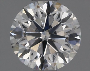 Round diamond — real photo