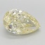 3.32 Ct. Fancy Yellow Pear Lab Grown Diamond