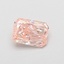 0.46 Ct. Fancy Vivid Pink Radiant Lab Grown Diamond