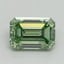1.50 Ct. Fancy Vivid Pacific Green Emerald Lab Grown Diamond