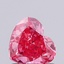 0.59 Ct. Fancy Vivid Pink Heart Lab Grown Diamond