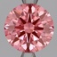 2.09 Ct. Fancy Vivid Pink Round Lab Grown Diamond