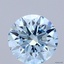 2.00 Ct. Fancy Vivid Blue Round Lab Grown Diamond