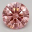 2.09 Ct. Fancy Vivid Pink Round Lab Grown Diamond