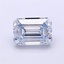 1.0 Ct. Fancy Blue Emerald Lab Grown Diamond