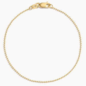 Cameron 6 in. Bead Chain Bracelet (1mm)
