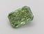 1.50 Ct. Fancy Vivid Green Radiant Lab Grown Diamond
