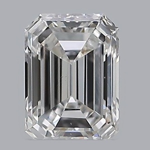 Emerald diamond — real photo