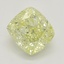 1.00 Ct. Fancy Yellow Cushion Diamond