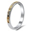 Mixed Metal Flower Bud Ring, smallside view