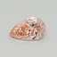 0.32 Ct. Fancy Intense Pink Pear Lab Grown Diamond