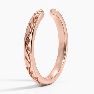 Verdure Engraved Open Ring