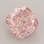 1.56 Ct. Fancy Intense  Pink Cushion Lab Grown Diamond