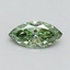 1.01 Ct. Fancy Vivid Green Marquise Lab Grown Diamond
