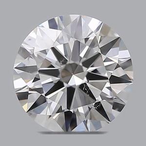 Round diamond — real photo